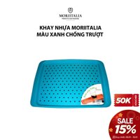 Khay nhựa Moriitalia chống trượt màu xanh dương FY30010