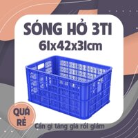 Khay Nhựa, Sóng nhựa, Sóng hở 3T1