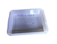 Khay nhựa trong suốt chữ nhật 03