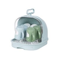 Khay nhựa úp ly cốc có nắp đậy chống bụi Hokori Việt Nhật 1356 gdgs66