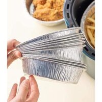 Khay nướng bạc cho nồi chiên không dầu tiện ích - Trắng,5 cái