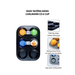 Khay nướng bánh Carlmann CM008242