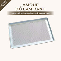 Khay nướng bánh có lỗ nhôm 40cm x 60cm