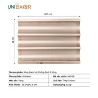 Khay Nướng Bánh Mì 3 sóng Unibaker