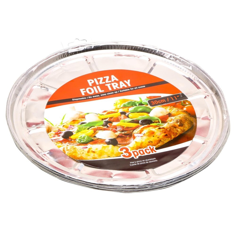 Khay nướng bánh pizza Uncle Bills KC0355 30cm bộ 3 cái