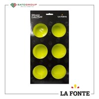 Khay nướng bánh Silicone hình tròn- La Fonte -YY20032