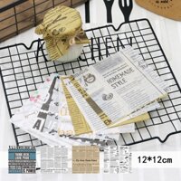 Khay nướng, giấy cách ly, chống dính, nắp lò, giấy trang trí, nắp đậy, giấy bọc, miếng lót thực phẩm chiên, giấy chống dầu nướng, Giấy thấm dầu