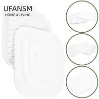 Khay nướng thịt xông khói lò vi sóng ULASM, Khay nướng chảo thịt xông khói vuông bằng silicon, có nắp chịu nhiệt độ cao Dễ dàng làm sạch Đĩa thuyết trình Sushi để nấu ăn bằng lò vi sóng