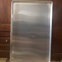 Khay phẳng lỗ nhôm 46x72 mâm nướng bánh 46x72cm