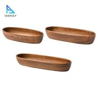 Khay phục vụ bằng gỗ Ioensy, Đĩa Salad, Bộ đồ ăn, Khay phục vụ Nhật Bản, Đĩa trái cây sấy khô cho quầy