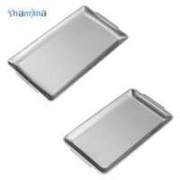 Khay phục vụ bằng thép không gỉ, Đĩa phục vụ, Khay đựng thức ăn bằng kim loại đa năng cho đồ ăn nhẹ