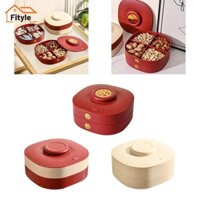 Khay phục vụ chia ngăn Đĩa trái cây sấy khô Khay khai vị đa chức năng có nắp cho tiệc cưới năm mới tại nhà