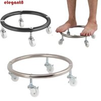 Khay propan di động ELEGANT, Đế xăng có thể di chuyển chắc chắn, Phanh thực tế Khả năng mang mạnh mẽ Giá đỡ xi lanh an toàn tại nhà