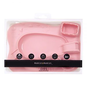 Khay silicon đựng thức ăn vui nhộn Marcus & Marcus