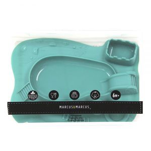 Khay silicon đựng thức ăn vui nhộn Marcus & Marcus
