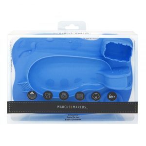 Khay silicon đựng thức ăn vui nhộn Marcus & Marcus