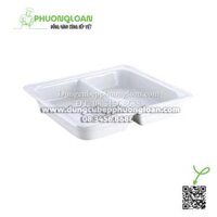 Khay sứ 2/3 2 ngăn nồi Buffet