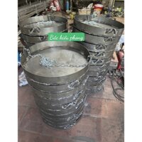 Khay than dây xích chuyên dùng cho bộ lu nướng chum sành hoặc inox đường kính 60 cm