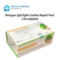 Khay Thử Test Nhanh Dengue IgG/IgM CTK OnSite (R0061C) Test Sốt Xuất Huyết 2026 Giá Tốt