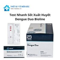 Khay thử test sốt xuất huyết Dengue Bioline™ Dengue Duo MỚI 2026