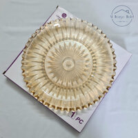 Khay Thuỷ Tinh Để Cốc & Hoa Quả Bánh Kẹo Sang Trọng