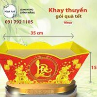 KHAY THUYỀN NHỰA – GÓI QUÀ TẾT – Minh Anh