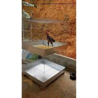 Khay tôn lồng gà 80x80 cao 15-17cm