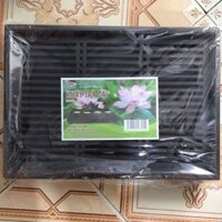 Khay trà đại nhựa giả gỗ đựng ấm chén 2588 Song Long