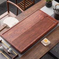 Khay Trà Đơn Giản Bằng Gỗ Mun Nguyên Khối Bộ Trà Kungfu Bằng Gỗ Điện Gỗ Nguyên Khối Khay Bàn Trà Gỗ Nguyên Tấm Lớn Nhỏ G