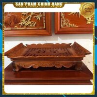 Khay trà gỗ hương - Khay trà thuyền - Khay trà cổ điển