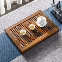 Khay Trà Gỗ Trắc, Khay Trà Gỗ Trắc, Ngăn Kéo, Khay Trà Gia Dụng Cỡ Vừa Và Nhỏ, Bộ Trà Kung Fu