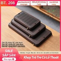 Khay Trà Tre Chữ Nhật BT208 - Tặng Kèm Dây Trà Thải