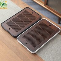 Khay trà tre HJKL có cống thoát nước nhanh Hộ gia đình đơn giản