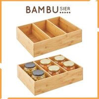 Khay tre đựng đồ đa năng