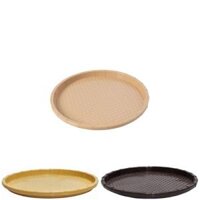 Khay tròn mây 28cm nhựa VIỆT NHẬT 5726 - Mẹt giả mây tre, đựng đồ ăn, bún đậu, trái cây