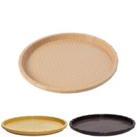 Khay tròn mây 52cm nhựa VIỆT NHẬT 5728 - Mẹt giả mây tre, đựng đồ ăn, bún đậu, trái cây