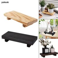 Khay trưng bày bằng gỗ Giá đỡ nước hoa Giá đỡ chậu hoa Khay đựng xà phòng cho quầy bếp Phòng tắm trong nhà Trang trí tiệc