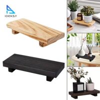 Khay trưng bày bằng gỗ Nến Xà phòng Trang điểm Trang sức Giá đỡ Gỗ Riser cho quầy bếp Bàn cà phê Đám cưới Vanity Bàn