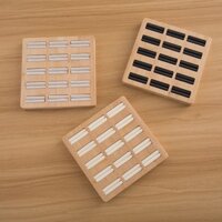 Khay trưng nhẫn gỗ sang trọng cao cấp cho shop