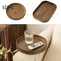 Khay tựa tay ghế Sofa SDFG, Bàn ghế Sofa Mini bằng gỗ, Kẹp bàn cà phê có thể gập lại có thể gập lại Khay đựng tay ghế có thể điều chỉnh Ăn uống