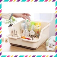 Khay úp bình sữa, cốc, ly sữa có nắp đậy size to