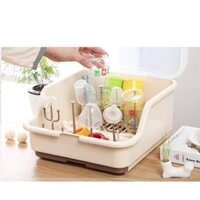 Khay úp bình sữa, cốc, ly sữa có nắp đậy size to