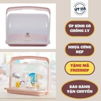 Khay úp bình sữa VN (Khay Úp Ly có chân) cứng cáp dày dặn size lớn 34x24x29