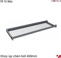 Khay Úp Chén Bát Phẳng 450mm Màu Đen Hafele 544.01.324