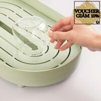 Khay úp cốc oval Sano - Dùng để úp ly, cốc cực kỳ tiện lợi