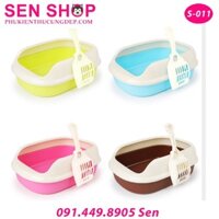 Khay vệ sinh cho mèo - khay cát mèo