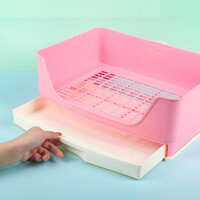 Khay vệ sinh size đại cho thỏ, chuột lang (guinea pig) chinchilla, mèo