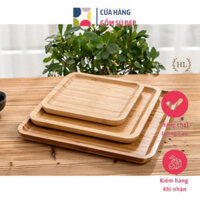 KHAY VUÔNG GỖ TRE thời thượng | KHAY GỖ VUÔNG DECOR | KHAY GỖ TRE VUÔNG gia dụng decor cao cấp