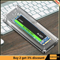 Khe cắm đơn M.2 / msata / nvme Ssd Hộp lưu trữ ổ đĩa thể rắn Hấp phụ từ tính Túi bảo vệ chống bụi