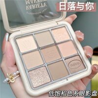 Khen ngợi thương hiệu 4477.40.000 + Dải Bảng Phấn Mắt NOVO Chín Màu Đất Sáng Bóng Mịn Nhấp Nháy Chống Thấm Nước Không Bỏng Cao Cấp Đảng Sinh Viên Cô Gái 3.28 yn